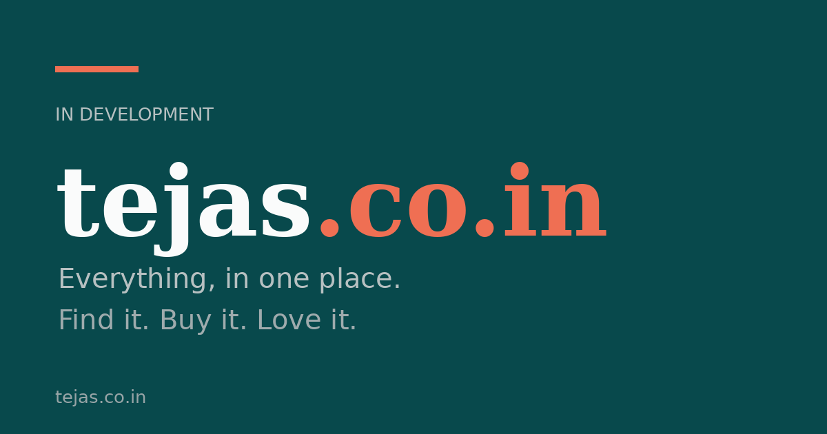 Link preview image for tejas.co.in